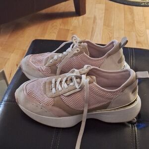 Michael Kors Pink And Gold Women's Sneakers